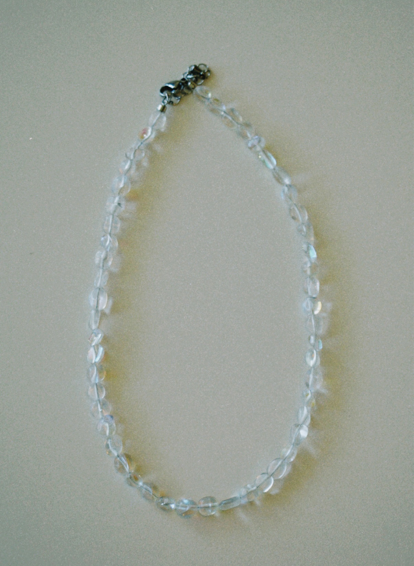 Transparency necklace